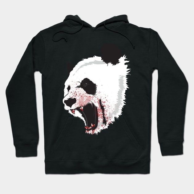 Panda Bear! Hoodie by FiendishlyCruelArt